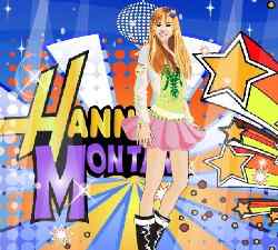 Hannah Montana Dress Up Game