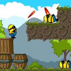 Crash Minions Rockets Zombies Game