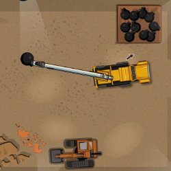 Demolition Crane Parking Game