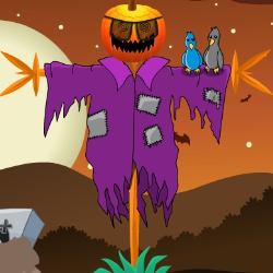 Halloween Scarecrow Dress Up Game