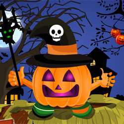 Halloween Pumpkin Deco Game