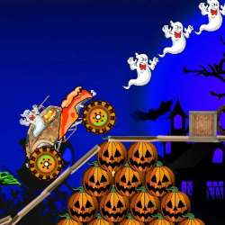 Halloween Monster Car Game