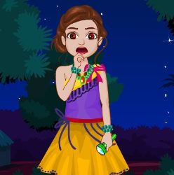 Scared Selena Dress Up Game