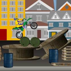 Funny Moto Trial Game