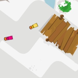 North Pole Racing Game