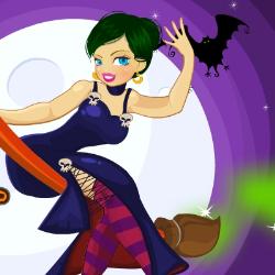 Happy Witch Dress Up Game