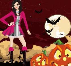 Hot Halloween Costumes Girls Game