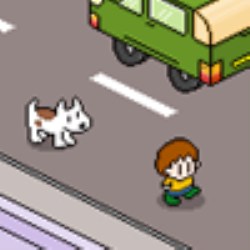 Boy Being Chased By Dog Game