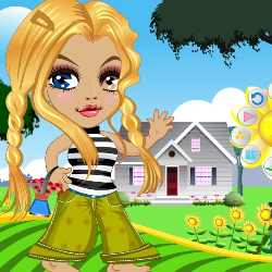 Amaryllis Doll Dress Up Game