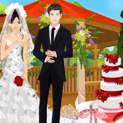 Beautiful Wedding Dress Up Game