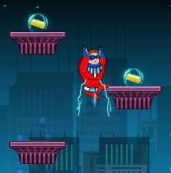Masked Man Super Jump Game