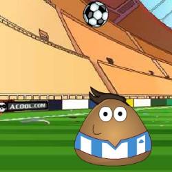 Pou Juggling Football Game