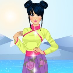 Asian Beauty Dress Up Game