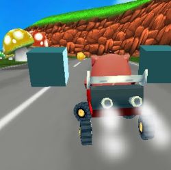 Krazy Kart 3D Game