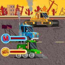 Heavy Equipment Racing Game