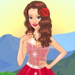 Spanish Princess Dress Up Game