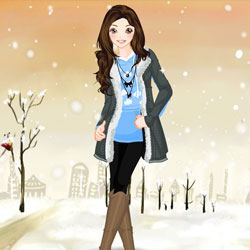 Winter Princess Dress Up Game