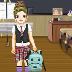 School Girl Stylist Game