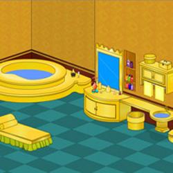 Golden Bathroom Escape Game