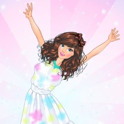 Color Splash Dress Up Game