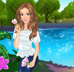 Garden Fantasy Dress Up Game