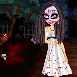Zombie Bride Dress Up Game