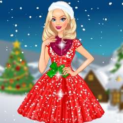 Christmas Shopping Dress Up Game