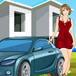 Car Wash 'n' Dress Up Game