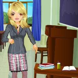 My Lovely Teacher Dress Up Game