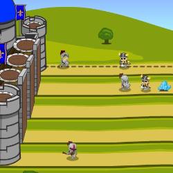 Knight Attack Castle Defense Game