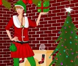 Trendy Christmas Girl Game