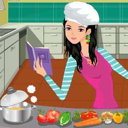 Cooking Selena Dress Up Game