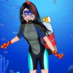 Scuba Diving Dress Up Game