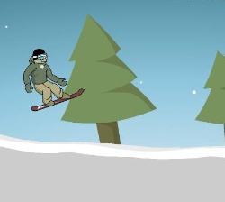 Downhill Snowboard 2 Game