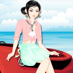 Kayla's New Car Dress Up Game