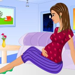 Pregnant Lady Dress Up Game