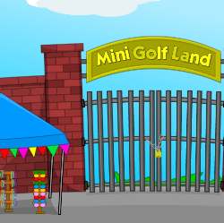 Toon Escape Mini Golf Game