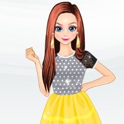 Modern Princess Style Dress Up Game