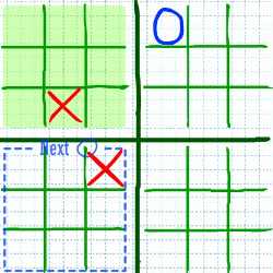 Strategic Tic-Tac-Toe Game