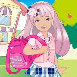 Amanda Goes To School Dress Up Game