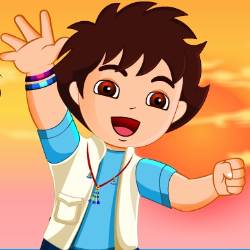 Go Diego Go Dress Up Game