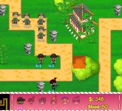 Ninjas vs. Pirates Tower Defense Game