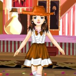 Pretty Little Dancer Girl Dress Up Game