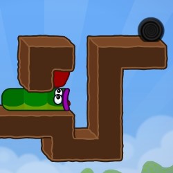 Apple Worm Game