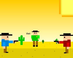 Pixel Showdown Game