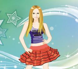 Avril Lavigne Dress Up Game